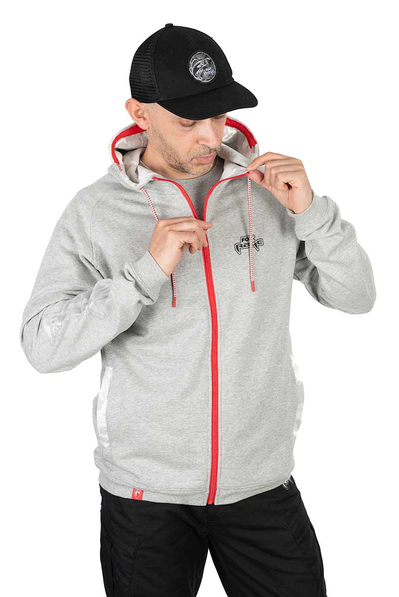 Sudadera Fox Rage Voyager Gris con cremallera