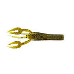 Vinilo Yamamoto Fat Baby Craw Floater 375 95 mm Green Pumpkin Black