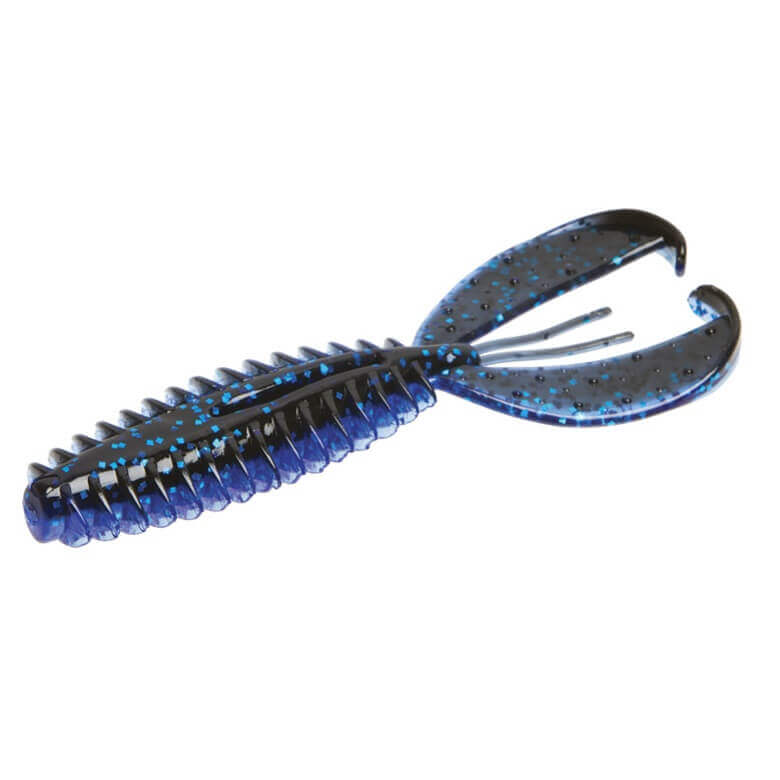 Vinilo Zoom Z-Craw Jr Worm 90 mm Black Sappire