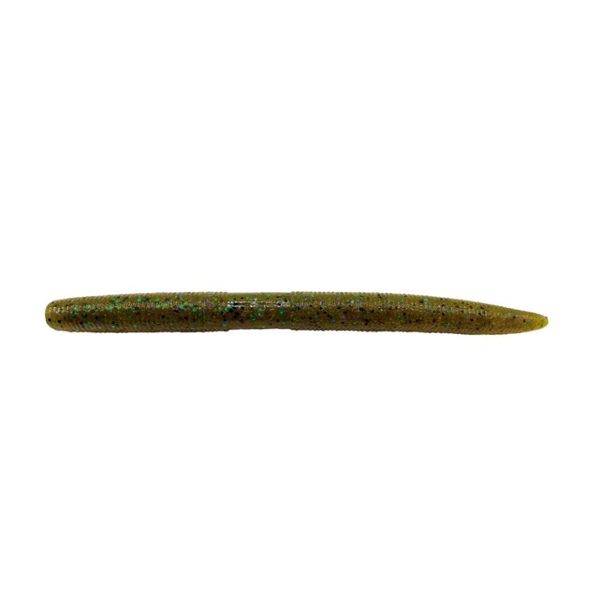 Soft Lure AGR Still Worm 100 mm Green Pumpkin Purple
