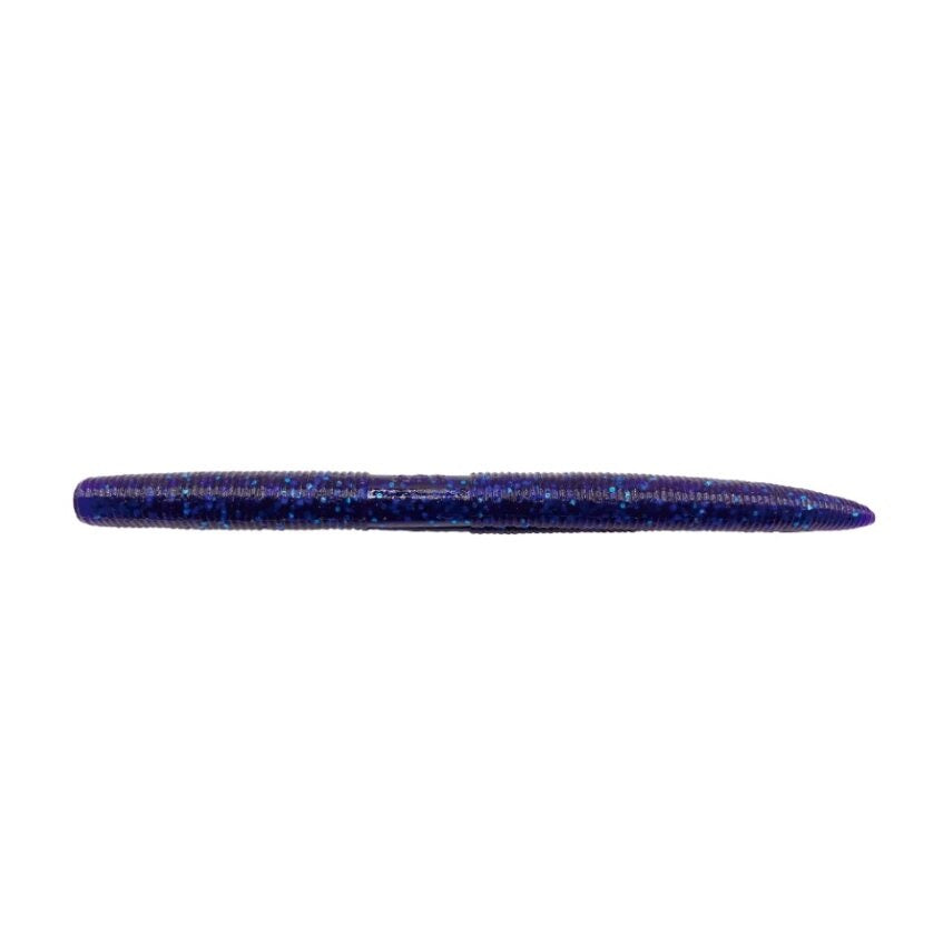 Soft Lure AGR Still Worm 100 mm Junebug/Blue Flake