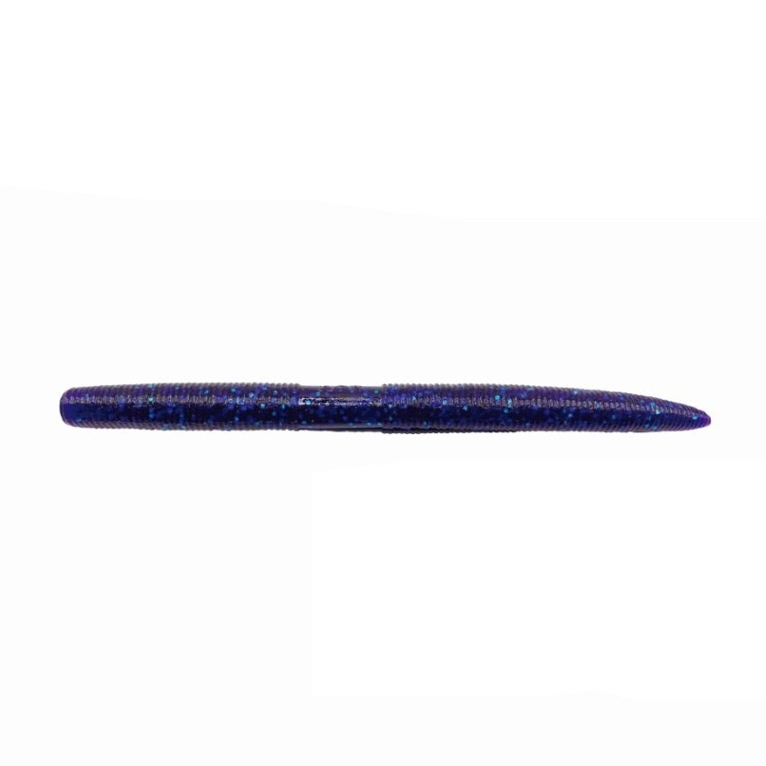 Soft Lure AGR Still Worm 120 mm Junebug/ Blue Flake