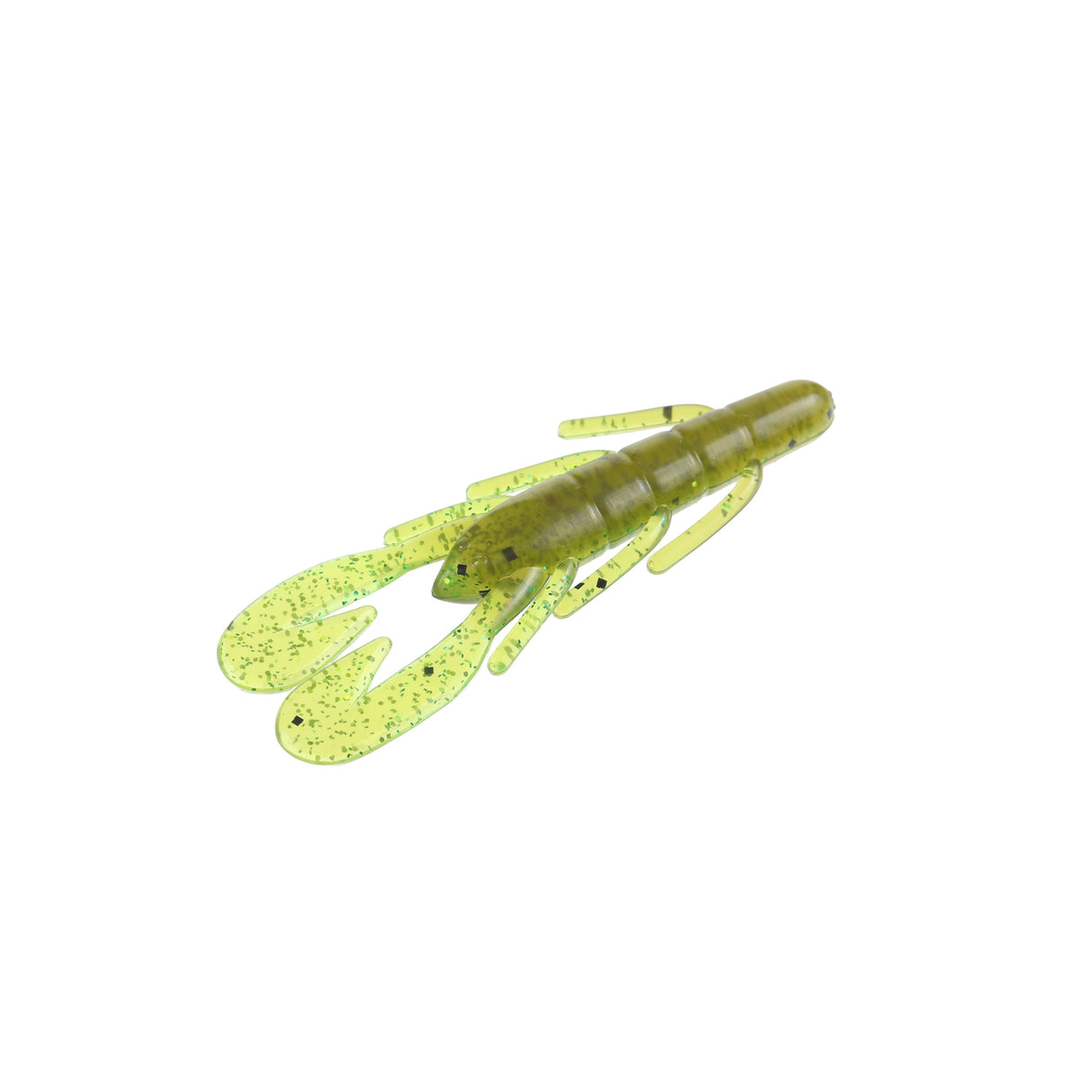 Vinyl Zoom Micro Ultravibe Speed Craw 66 mm Green Pumpkin Chart Belly