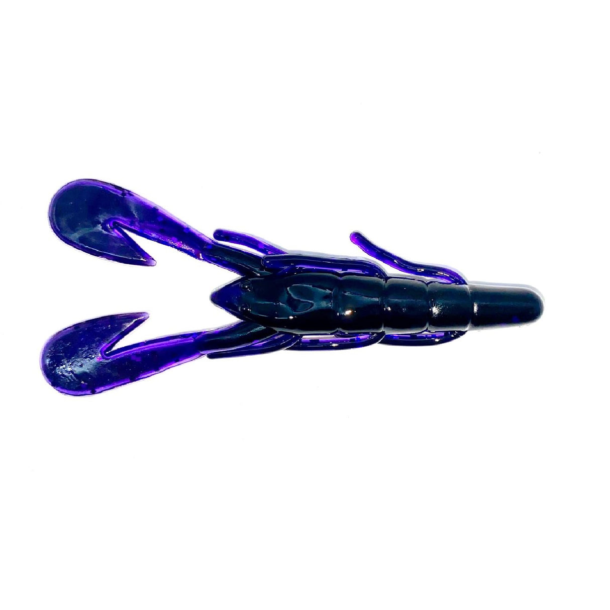 Vinyl Zoom Ultra Vibe Speed Craw 90 mm Black Light