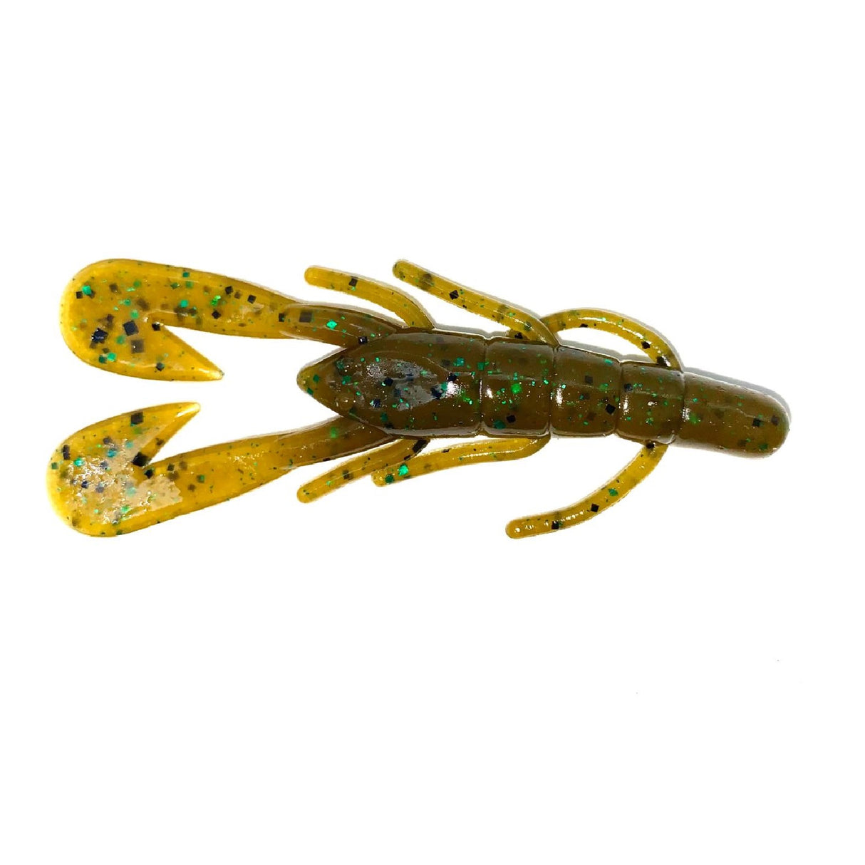 Vinyl Zoom Ultra Vibe Speed Craw 90 mm Green Pumpkin Green