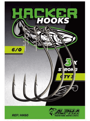 Alpha Hacker Hooks Alpha Hacker Weightless 6/0 – Tienda Bass
