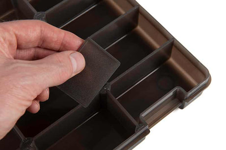 Caja Fox Rage Stack 'N' Store Shield Storage 12 Comp. Pequeña Poco Profunda - Tienda Bass