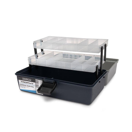 Caja Zebco Trophy Cantilever Tackle Box - Tienda Bass