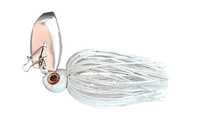 Chatterbait AGR All Terrain 14g Special White - Tienda Bass