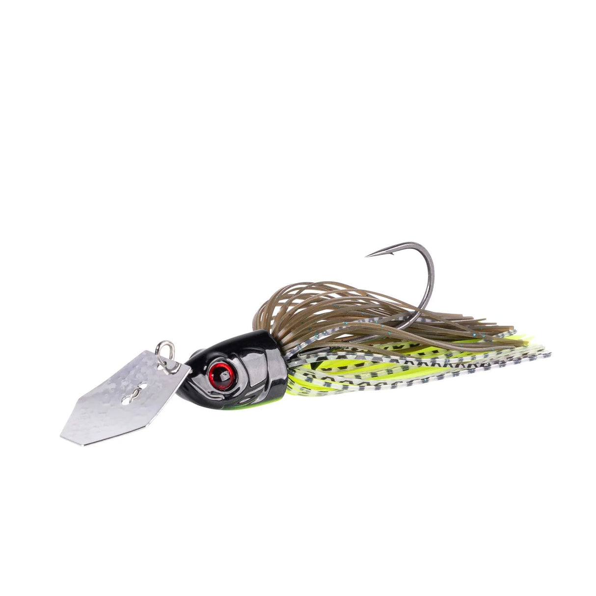 Chatterbait Shimano Yasei Chit Chat 13g Brown Chartreuse - Tienda Bass
