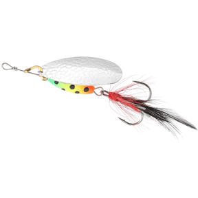 Cucharilla Mikado M - Grub Silver/Fire Tiger - Tienda Bass