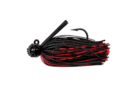 Football Jig AGR 10,6 g Black Red - Tienda Bass