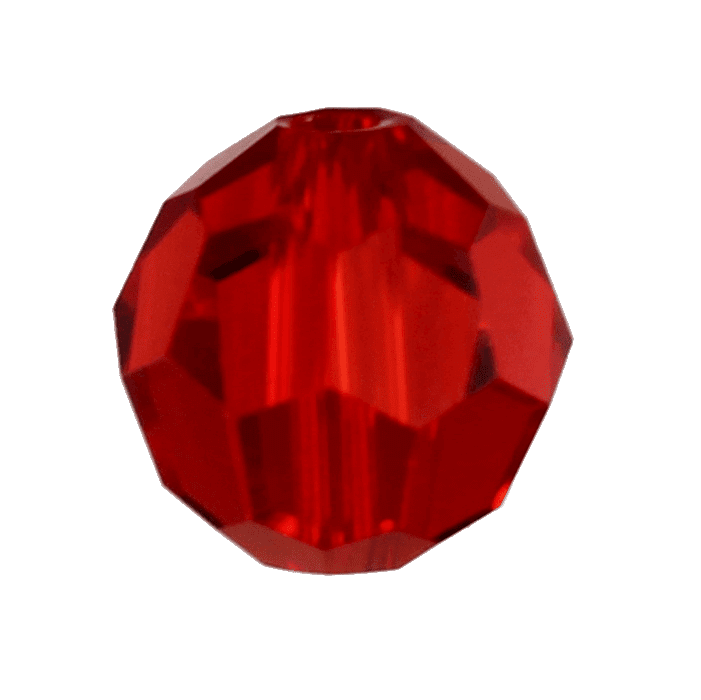 Glass Bead Baitsfishing Hexa 8 mm Red - Tienda Bass