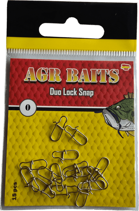 Grapas AGR Duo Lock Snap Nickel - Tienda Bass