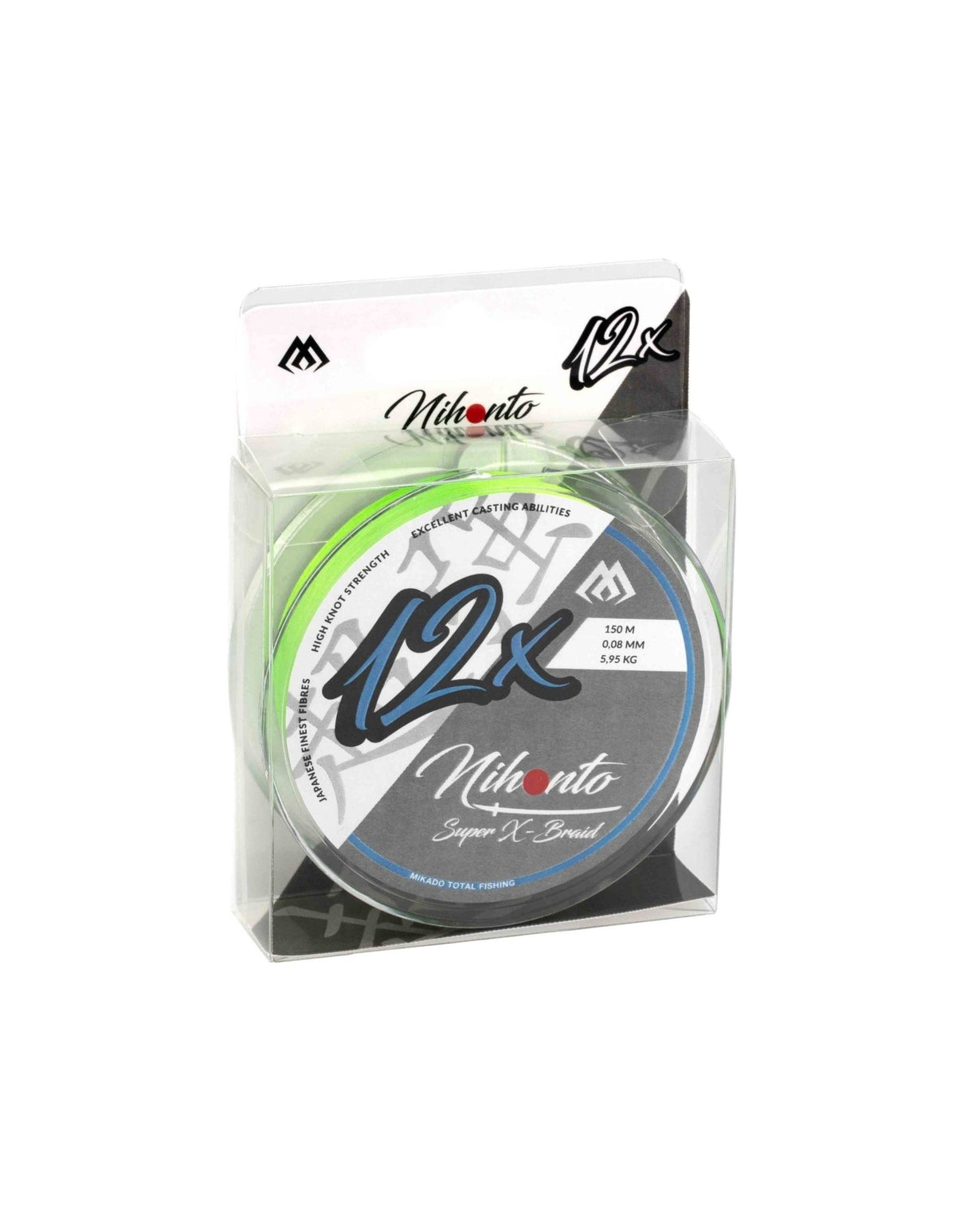 Hilo Trenzado Mikado Nihonto Super X 150 m - Tienda Bass