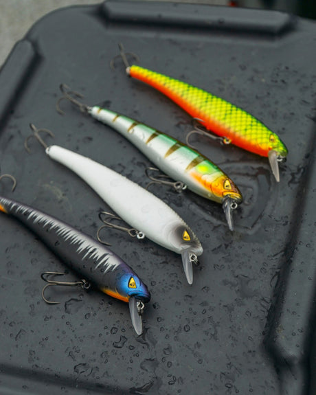 Jerkbaits Fox Rage Slick Stick 125F Ivory Baitfish - Tienda Bass