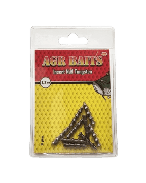 Plomo AGR Insert Nail Tungsten 1,3 g - Tienda Bass