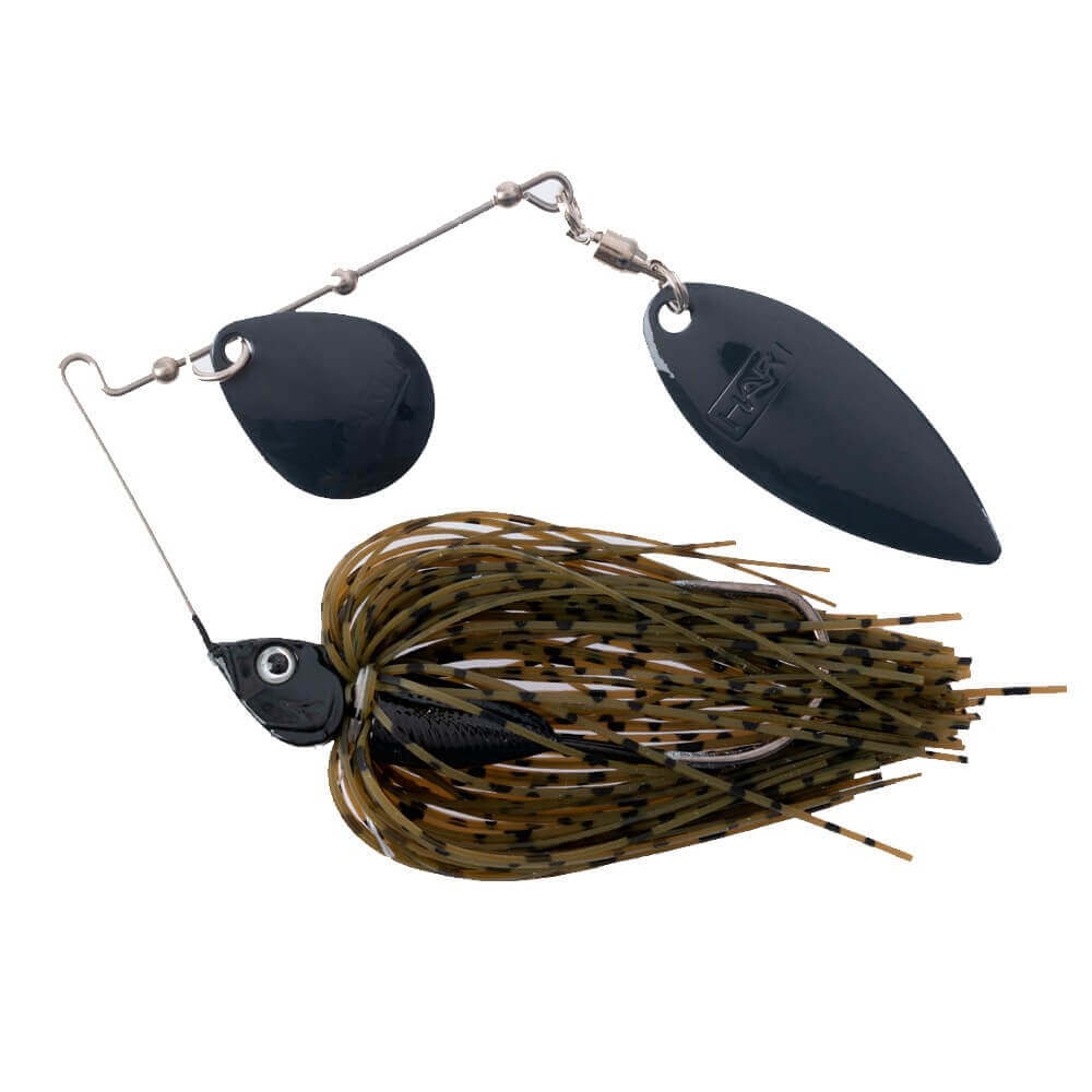 Spinnerbaits Hart Duster 14g Marron y Negro - Tienda Bass