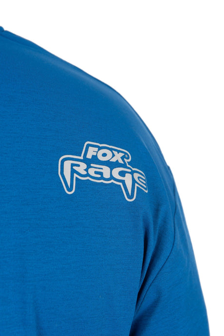 Sudadera Fox Rage con capucha Azul - Tienda Bass