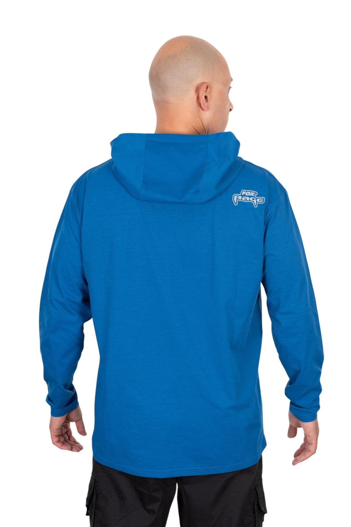 Sudadera Fox Rage con capucha Azul - Tienda Bass