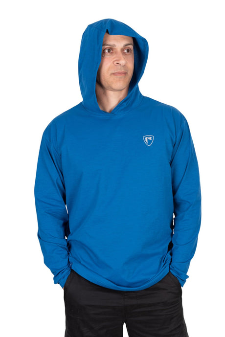 Sudadera Fox Rage con capucha Azul - Tienda Bass