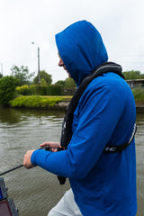 Sudadera Fox Rage con capucha Azul - Tienda Bass