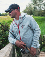Sudadera Fox Rage Voyager Gris con cremallera - Tienda Bass