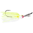 swim jig strike king cricket vib chartreuse white