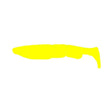 Swimbait Vinilo Alpha Hacker 5 Chartreuse - Tienda Bass