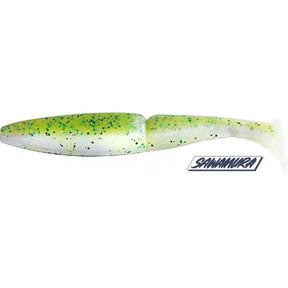 Vinilo Sawamura One Up Shad 5 - 106 mm Yellow Shad 071 - Tienda Bass