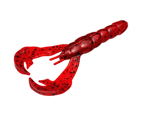 Vinilo Strike King Craw 101 mm Delta Red - Tienda Bass