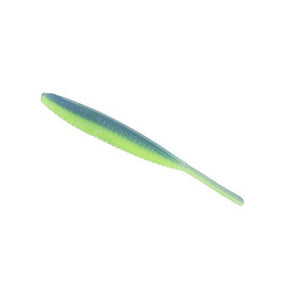 Vinilo Yamamoto Shad Shape Floater 5” – 127 mm Chartreuse Electric Blue - Tienda Bass