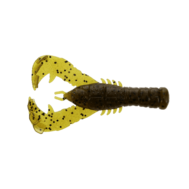 Vinilo Yamamoto Yama Craw 3” – 76 mm Green Pumpkin Black - Tienda Bass