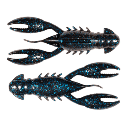 Vinilo Z - Man Pro Craw Z 88,9 mm Black Blue Flake - Tienda Bass