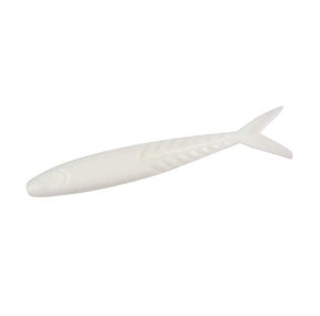 Vinilo Zoom Shimmer Shad 108 mm White - Tienda Bass