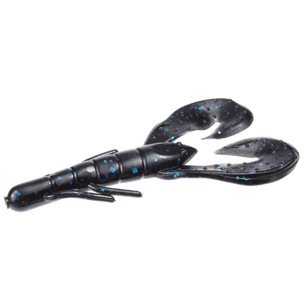 Vinilo Zoom Super Speed Craw 95 mm Black Blue - Tienda Bass