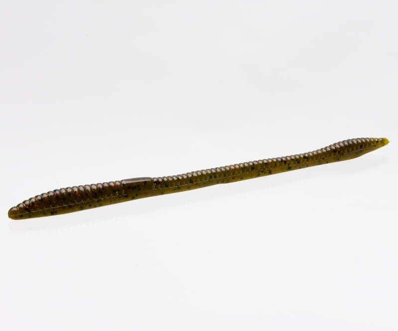 Vinilo Zoom Trick Worm 170 mm Green Pumpking Red - Tienda Bass