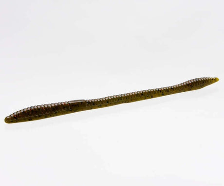 Vinilo Zoom Trick Worm 170 mm Green Pumpking Red - Tienda Bass