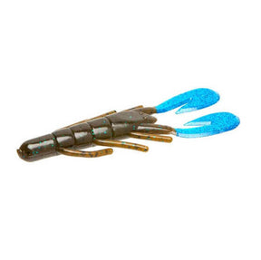 Vinilo Zoom Ultra Vibe Speed Craw 90 mm Green Pumpkin Blue - Tienda Bass