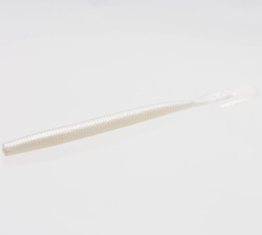 Vinilo Zoom Ultra Vibe Speed Worm 146 mm White - Tienda Bass