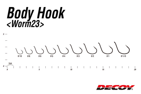 Anzuelos Decoy Worm 23