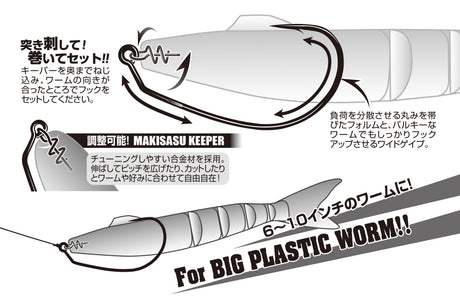 Anzuelos Decoy Worm 30 Magnum